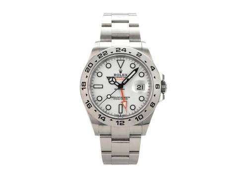  Rolex Explorer II 42 Edelstahl Ref. 226570 Zifferblatt Weiß 
