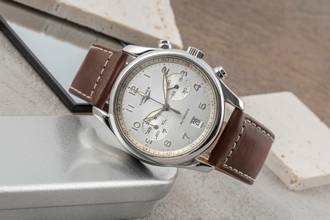 Thumbnail von Longines Avigation Chronograph Automatik Edelstahl Herrenuhr Ref. L2.620.4