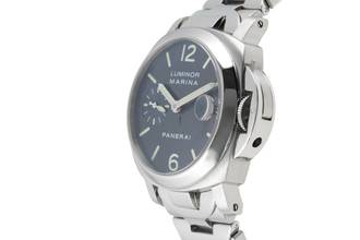 Thumbnail von Panerai Luminor Marina Automatic Edelstahl Automatik Herrenuhr Ref. PAM00120