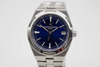  Vacheron Constantin Overseas Zifferblat blau Fullset mit Erstkaufrechnung 