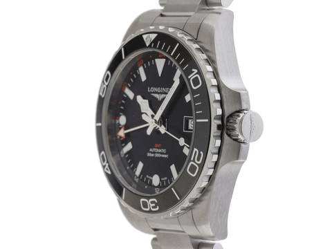  Longines HydroConquest GMT Ref.L3.790.4.56.6 2025 Full Set Ungetragen 