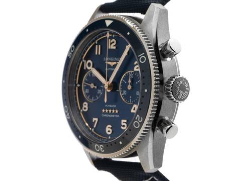  Longines Spirit Flyback Chronograph Ref.L3.821.4.93.2 2025 Full Set Ungetragen 