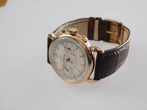 Thumbnail von Breitling Montbrillant limited Edition 18 Karat Rotgold No 170 175 im Top Zustand Handaufzug Serie Limitee