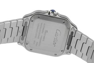 Thumbnail von Cartier Santos Medium Automatik Edelstahl Herrenuhr Ref. WSSA0029 B&P 2020