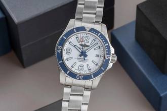  Breitling Superocean 42 Edelstahl Automatik Herrenuhr Ref. A17366 