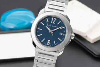  Bulgari Octo Roma Stahl Automatik Herrenuhr Ref. 103739 - OC 41 S Box & Papiere 