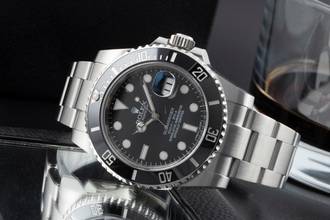 Thumbnail von Rolex Submariner Date 40 Stahl Automatik Herrenuhr Ref. 116610LN B&P 2011