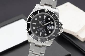  Rolex Submariner Date 40 Stahl Automatik Herrenuhr Ref. 116610LN B&P 2015 