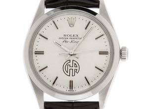  Rolex Air King Precision Ref.5500 1979 GA Zifferblatt original Box sehr gut Vintage 