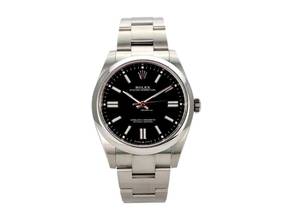  Rolex Oyster Perpetual 41 Ref. 124300 Schwarz 