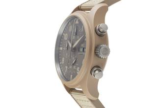 Thumbnail von IWC Fliegeruhr Chronograph Top Gun Pilots Watch Chronograph 41 TOP GUN Mojave Desert Ref. IW389402 Papiere