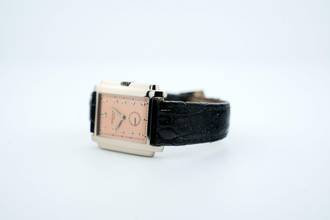 Thumbnail von Patek Philippe Gondolo Pink Salmon Dial - Bregut Numerals - With Box And Papers - 5024G-001 1998