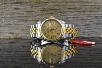  Tudor Prince Oysterdate 75203 by Rolex Vintage Automatic Stahl / Gold - 1989 