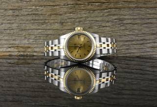  Tudor Prince Date Princess Date 92413 Gold Dial Automatik - Card 2020 