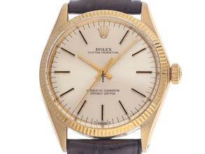 Thumbnail von Rolex Oyster Perpetual 34 Ref.1005 1986 Box&Beschreibung sehr gut Vintage