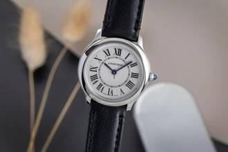  Cartier Ronde de Cartier Stahl Quarz Damenuhr Ref. WSRN0030 Box & Papiere 2022 