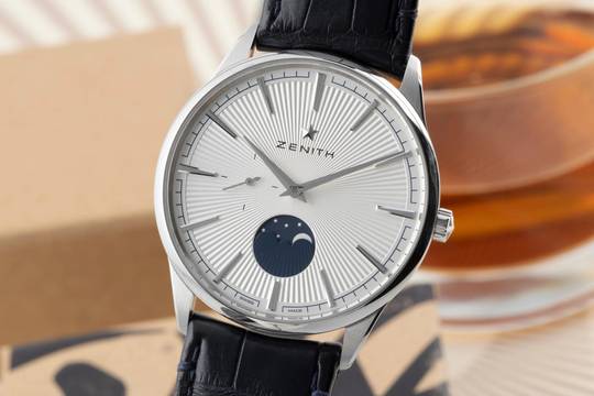  Zenith Elite Moonphase Edelstahl Automatik Ref. 03.3100.692/01.C922 B&P 2024 