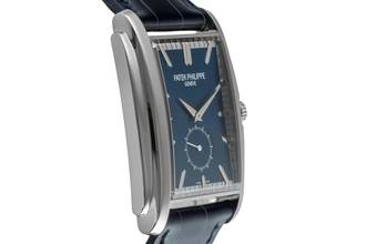 Thumbnail von Patek Philippe Gondolo 18K (0,750) Weissgold Handaufzug Herren Ref. 5124 Service