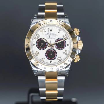  Rolex Daytona Panda Racing Dial UNWORN/STICKERS FULLSET 