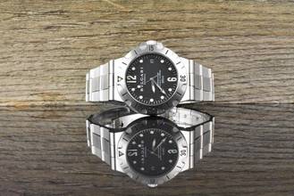  Bulgari Diagono Scuba SD38S Black Dial Automatic Full Set 1997 