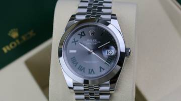 Thumbnail von Rolex Datejust 41 Jubilee - Wimbledon - New LC100 - Fullset - 11/2025