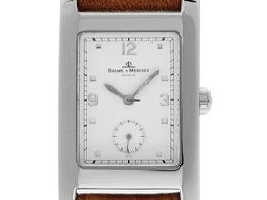  Baume & Mercier Hampton Ref.MV045063 1998 original Box wie Neu Vintage 