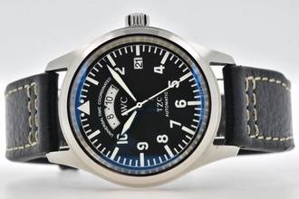  IWC Fliegeruhr Spitfire UTC Pilot Fliegeruhr UTC TZC IW3251 Textile Strap 