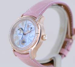 Thumbnail von Audemars Piguet Millenary 18K Millenary Starlit Sky Ladies Roségold MOP Dial Moon Diamonds B+P