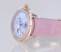 Thumbnail von Audemars Piguet Millenary 18K Millenary Starlit Sky Ladies Roségold MOP Dial Moon Diamonds B+P