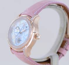 Thumbnail von Audemars Piguet Millenary 18K Millenary Starlit Sky Ladies Roségold MOP Dial Moon Diamonds B+P