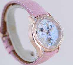 Thumbnail von Audemars Piguet Millenary 18K Millenary Starlit Sky Ladies Roségold MOP Dial Moon Diamonds B+P
