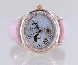 Thumbnail von Audemars Piguet Millenary 18K Millenary Starlit Sky Ladies Roségold MOP Dial Moon Diamonds B+P