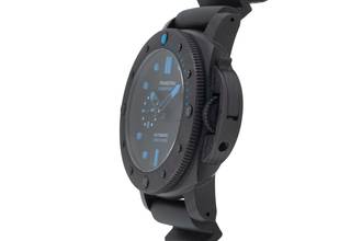 Thumbnail von Panerai Submersible Carbotech Automatik Herrenuhr Ref PAM00960 B&P