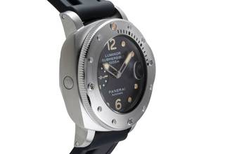 Thumbnail von Panerai Luminor 1950 Submersible Edelstahl Automatik Herrenuhr Ref. PAM00243