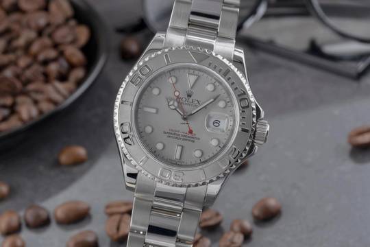  Rolex Yacht-Master 40 Oyster Stahl Platin Automatik Herren Ref. 16622 M-Serie 