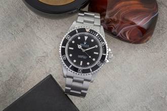 Thumbnail von Rolex Submariner (No Date) Oyster Edelstahl Automatik Herrenuhr Ref. 14060