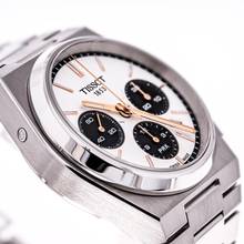 Thumbnail von Tissot PRX Chronograph Panda – T137.427.11.011.00 – like NEW – 2023 Full Set