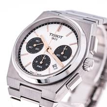 Thumbnail von Tissot PRX Chronograph Panda – T137.427.11.011.00 – like NEW – 2023 Full Set