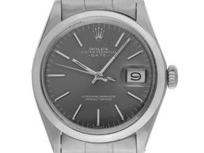  Rolex Oyster Perpetual Date open 6/9 Ref.1500 1970 original Box sehr gut Vintage 