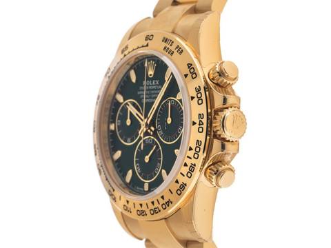  Rolex Daytona 18kt Gelbgold Ref.116508 2022 Full Set Ungetragen Vintage teilverklebt 