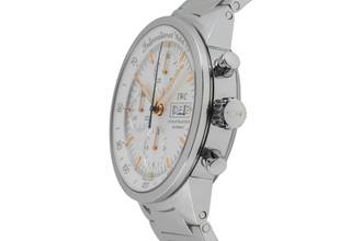 Thumbnail von IWC GST Chronograph Day-Date Automatik Stahl IW370711 Box & Papiere 1998
