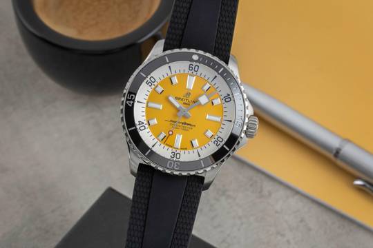  Breitling Superocean 42 Stahl Automatik Herrenuhr Ref. A17375211I1S1 B&P 2025 
