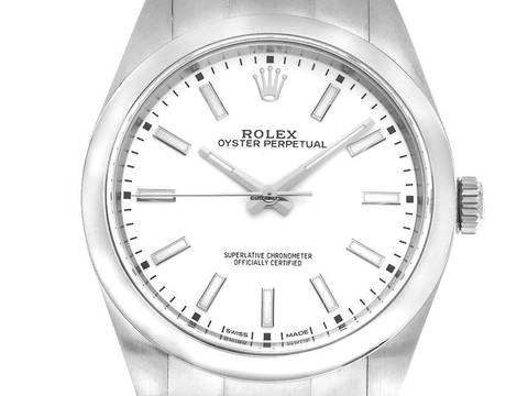  Rolex Oyster Perpetual 39 Ref.114300 2019 Full Set wie Neu Vintage 