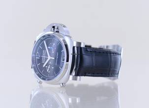 Thumbnail von Officine Paneral Luminor Chronograph 44mm Steel 1109 Black Dial 44mm B+P