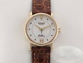 Thumbnail von Rolex Cellini 6110 25mm Gelbgold 750 Rolex-revision: 2025 Gold Damen 18kt Yellow Gold