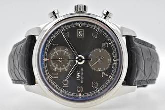  IWC Portugieser Chronograph Portuguese Classic Chronograph IW390404 Grey Dial 