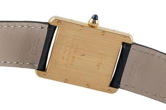 Thumbnail von Cartier Tank Louis Cartier 18k (0,750) Gold Quarz Herrenuhr W1529756 Klassiker