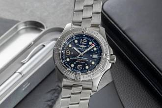  Breitling Superocean Steelfish Chronometre 2000M Steelfish Edelstahl Automatik Ref. A17390 
