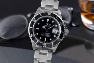  Rolex Submariner Date 40 Stahl Automatik Herrenuhr Ref. 16610 T-Serie 