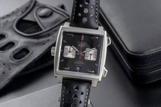  TAG Heuer Monaco Chronograph Stahl Automatik Ref. CAW211Z.FC6470 Limited B&P 
